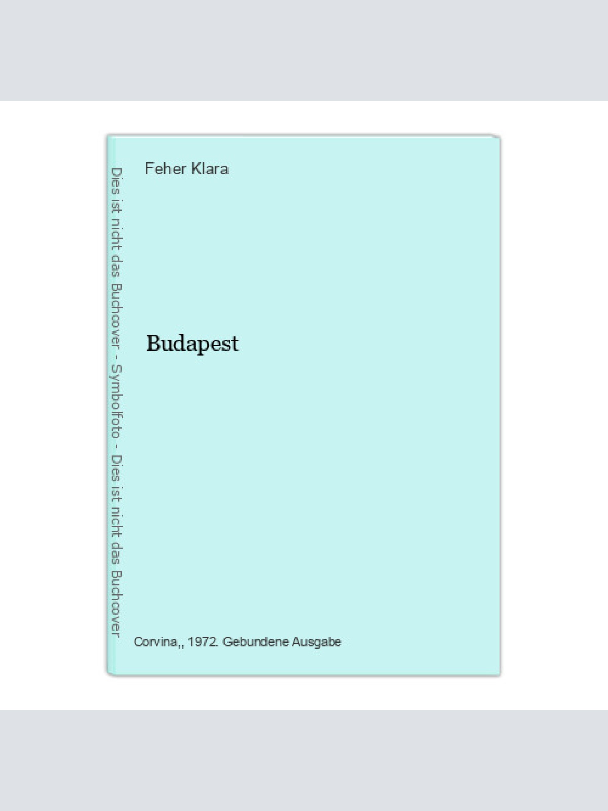 Budapest Feher Klara: