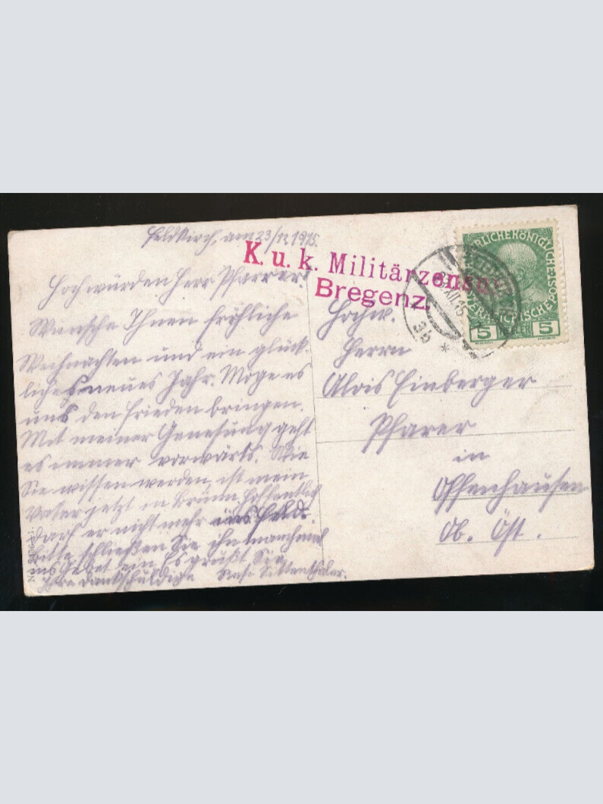 Glückwunsch-Karte Gesegnete Weihnachten die Heiligen drei Könige (611)