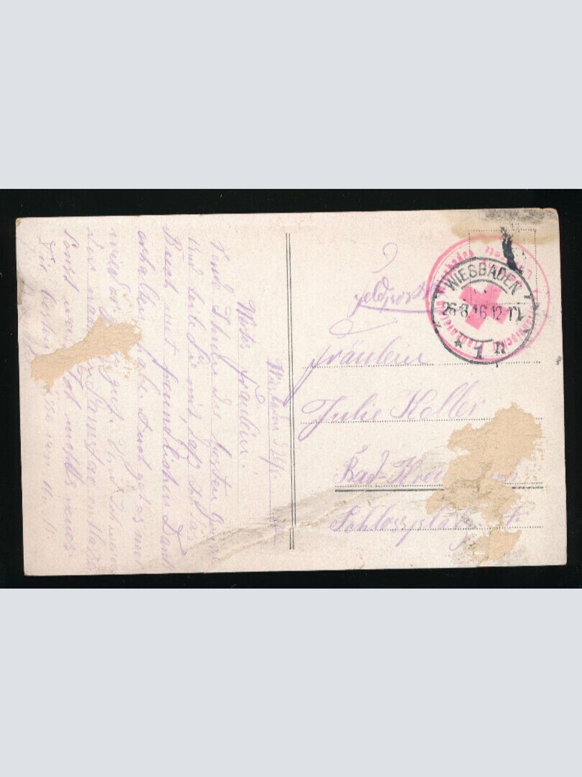 AK Leichtweisshöhle b. Wiesbaden Räuberhauptmann gefangennahme 1778 (473)