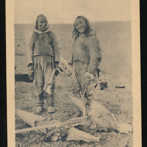 AK von 2 Eskimos Aux Glaces Polaires (435)