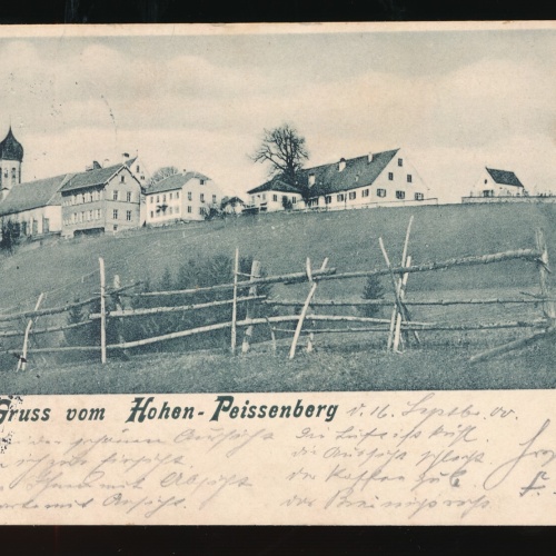 AK gruss vom Hohen-Peissenberg Bayern Deutschland (442)