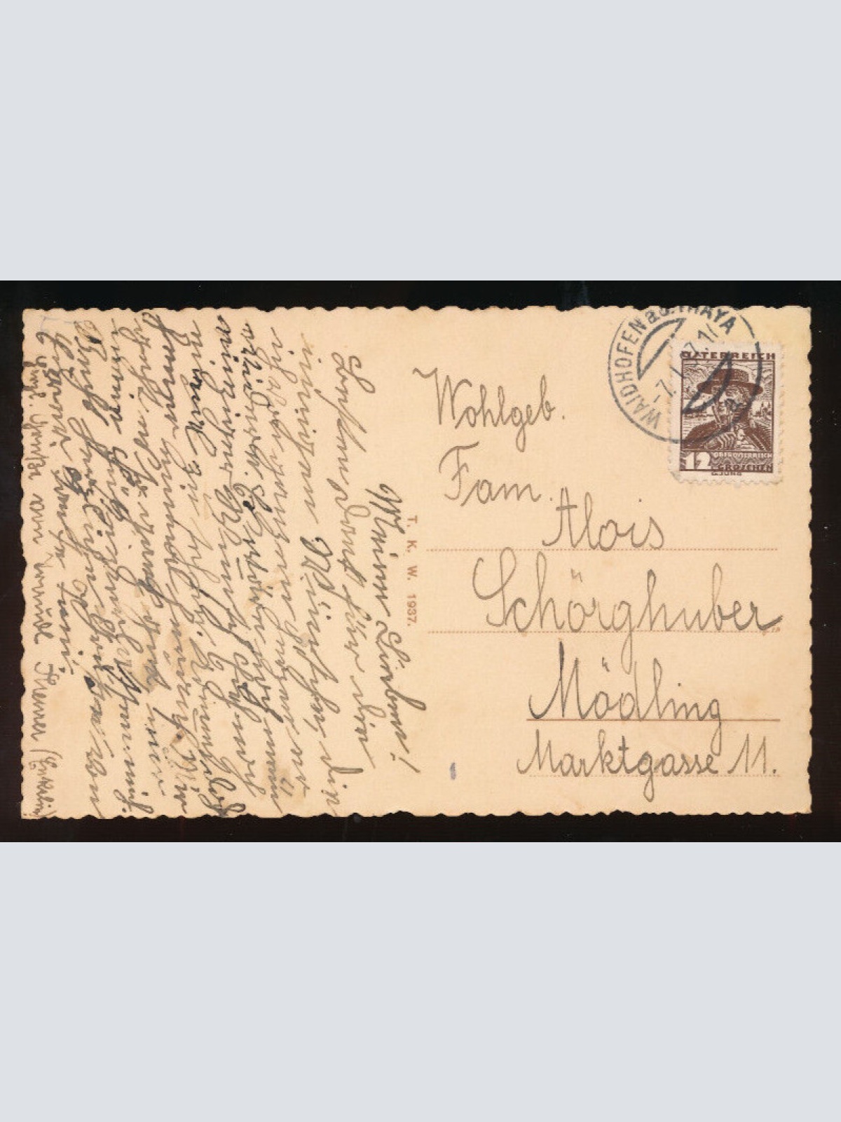 AK aus Waidhofen an der Thaya Niederösterreich Österreich (431)