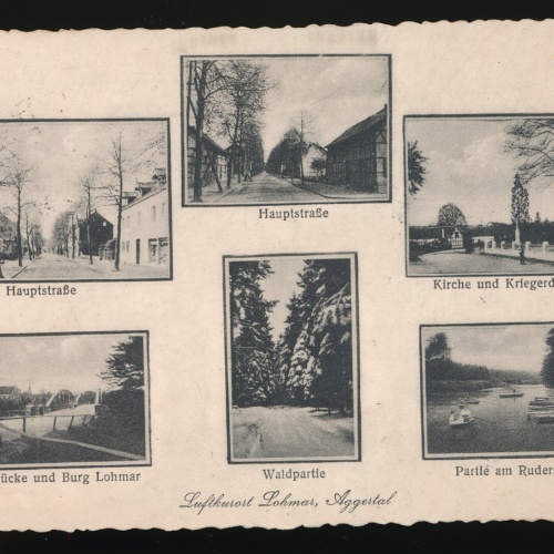 Mehrbild-Karte aus Lohmar Aggertal Nordrhein-Westfahlen (90)