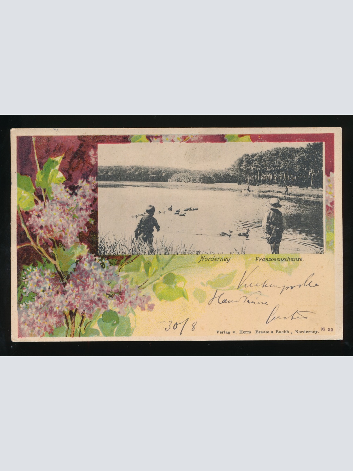 AK aus Norderney, Franzosenschanze Niedersachsen (150)