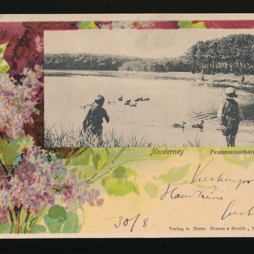 AK aus Norderney, Franzosenschanze Niedersachsen (150)