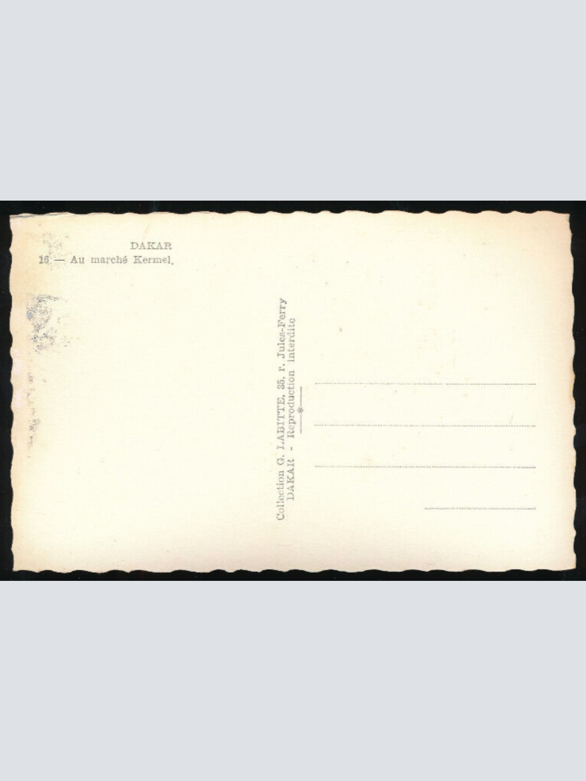 AK aus Dakar am Markt Au marche Kermel (672)