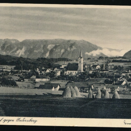 AK aus Teisendorf gegen Untersberg Bayern (711)