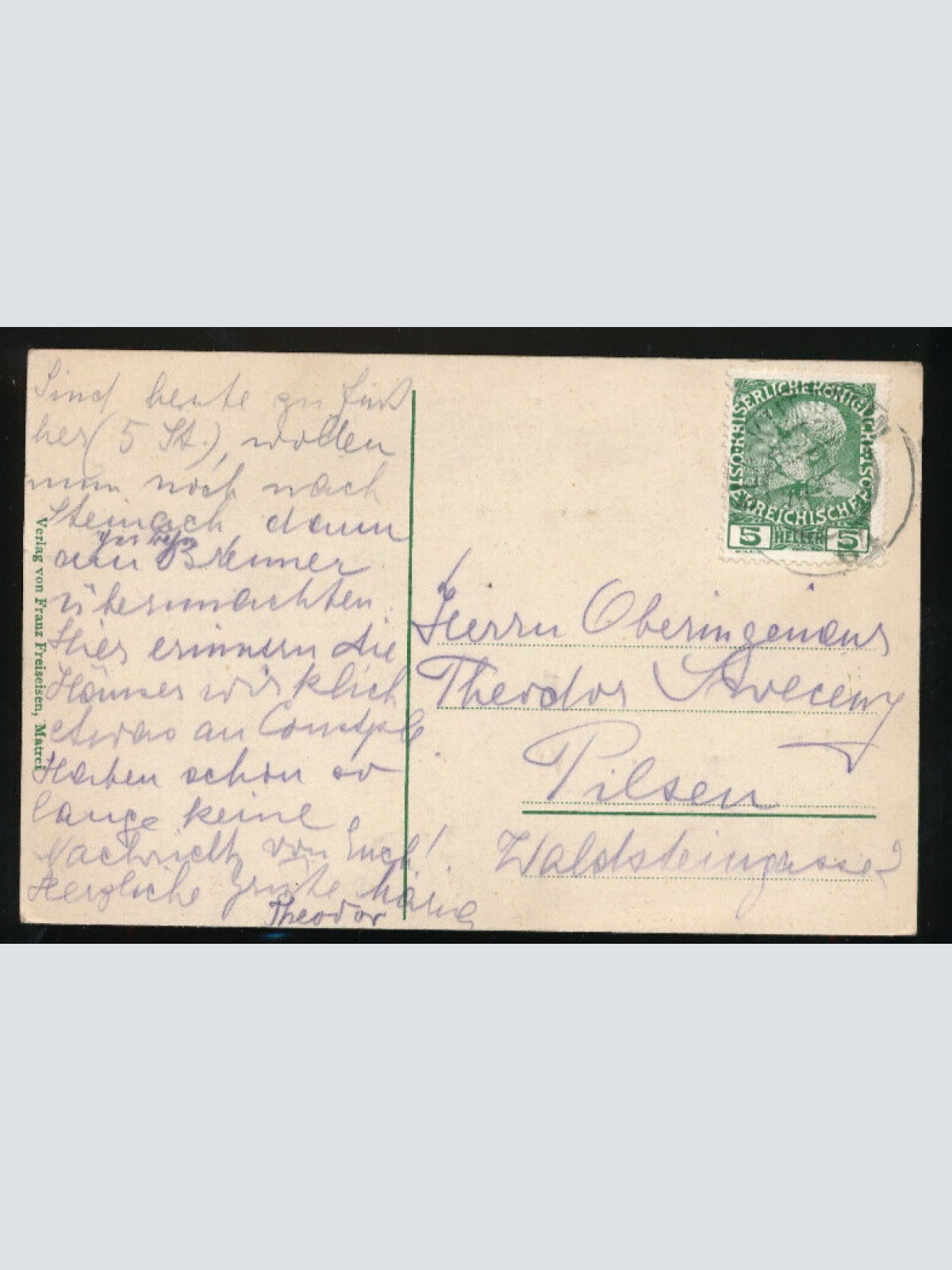 AK aus Matrei Brennerbahn Tirol (754)