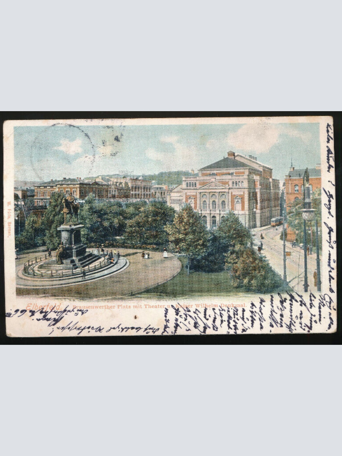 AK aus Elberfeld Rheinland-Pfalz Deutschland (632)