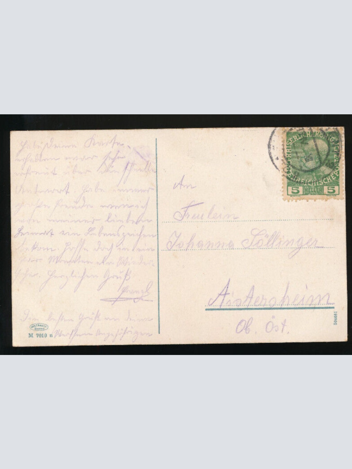 AK vom Tal Valsugana bei Trient Italien (279)