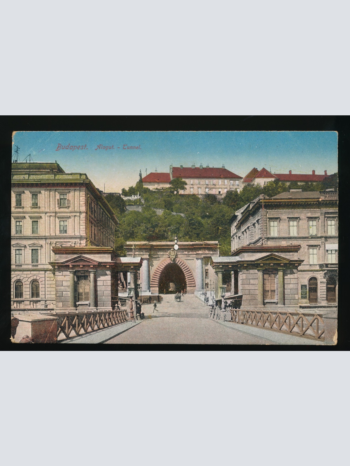 AK aus Budapest Alagut - Tunnel Ungarn (189)