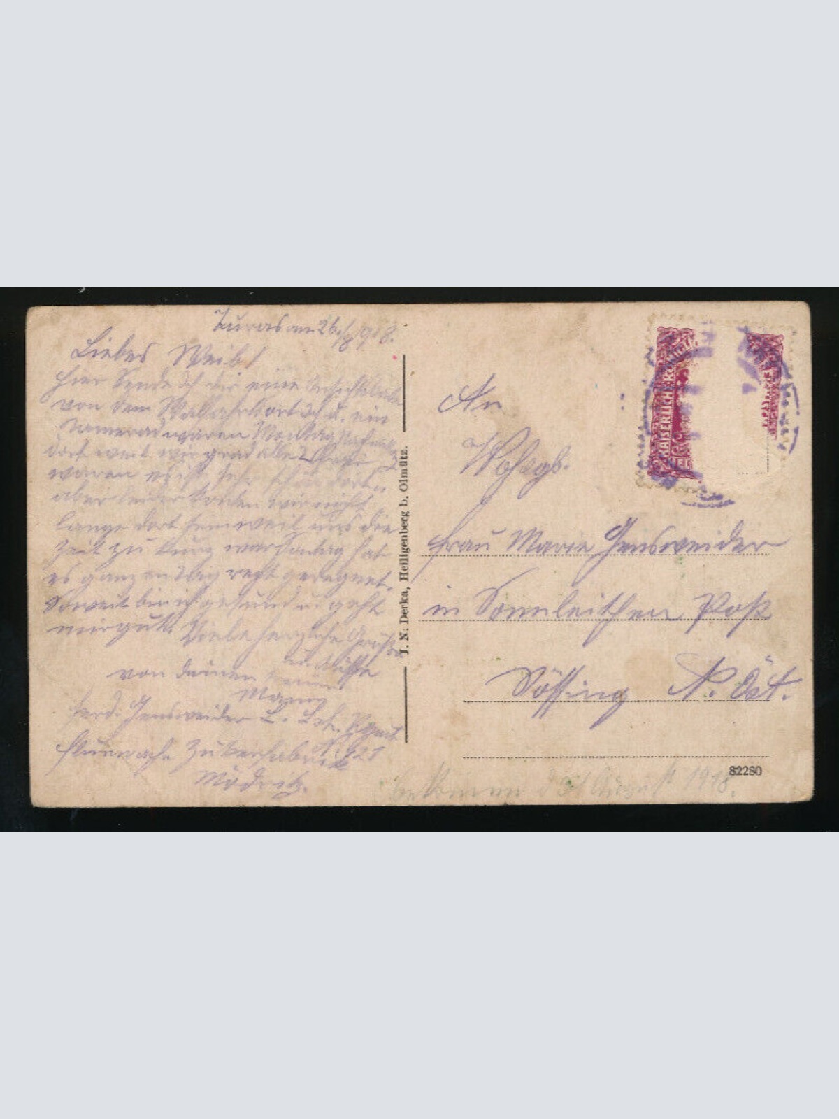 AK aus Turas bei Brünn Marianischer Wahlfahrtsort Tschechoslowakei (96)