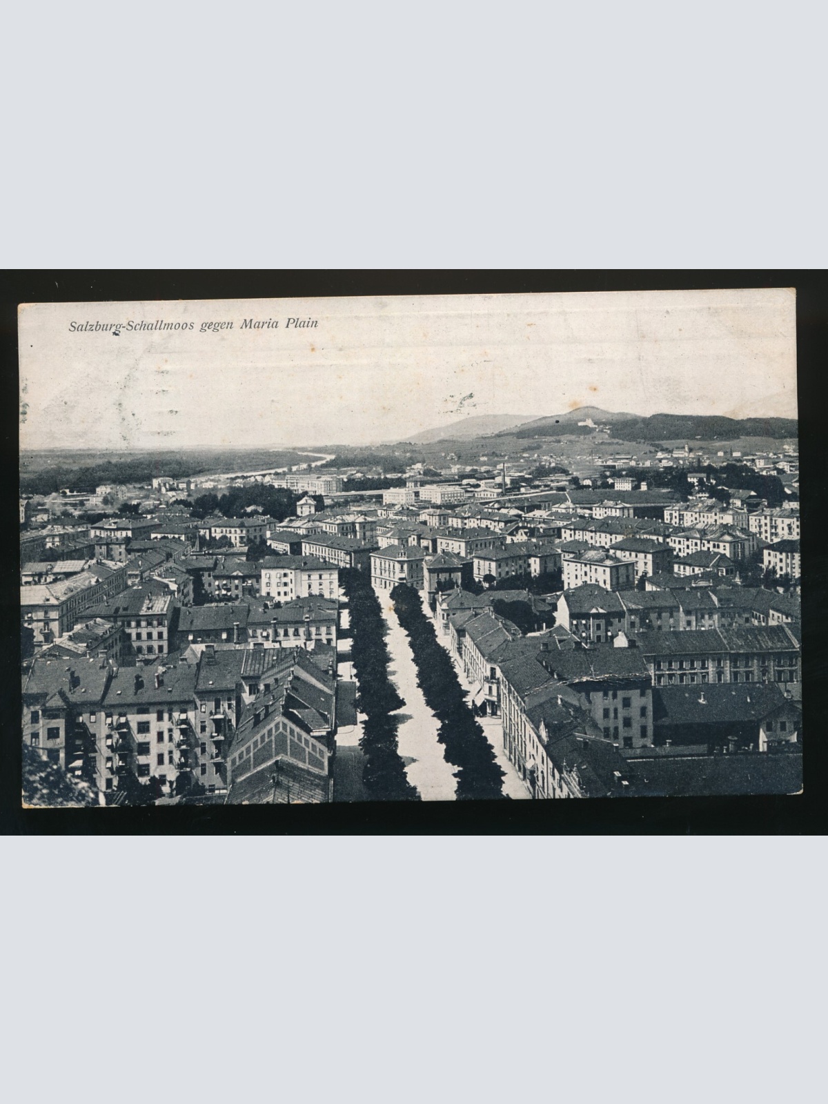 AK aus Salzburg Luftbild (280)