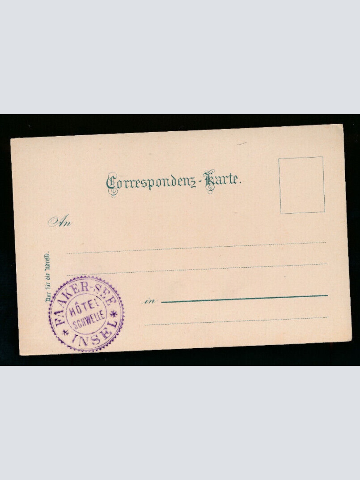 AK vom Fakersee mit Insel und Hotel Kärnten (161)