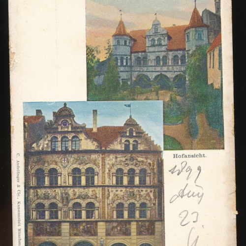 AK aus Konstanz mit Rathaus Baden-Württemberg (196)