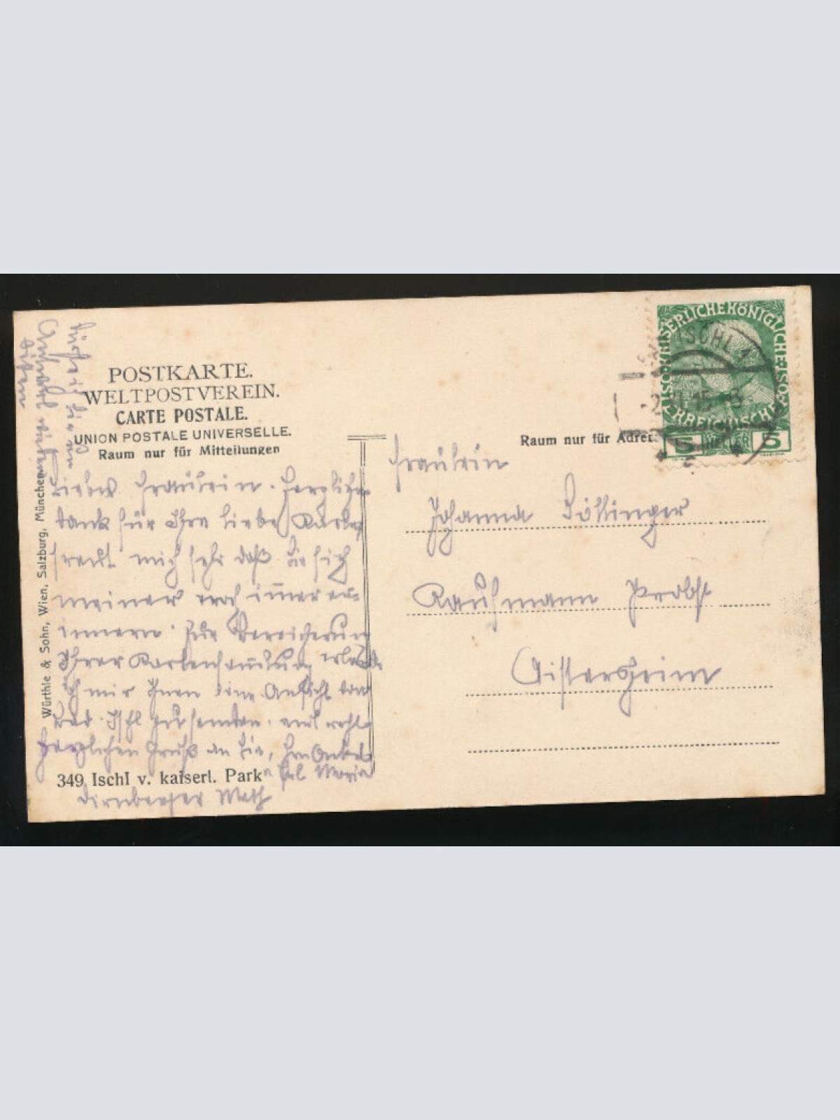 AK aus Bad Ischl Oberösterreich (284)