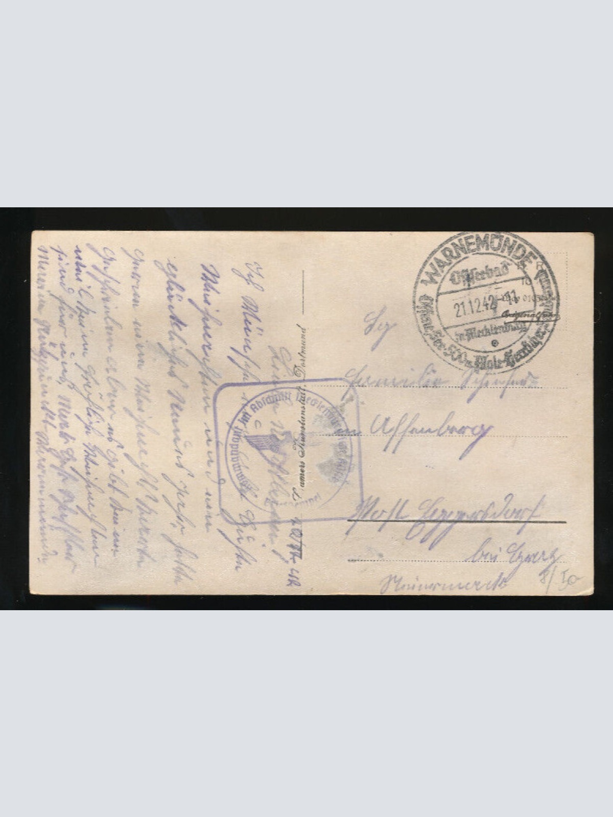 AK aus Warenmünde Ostseebad Mehrbildkarte Mecklenburg-Vorpommern (267)