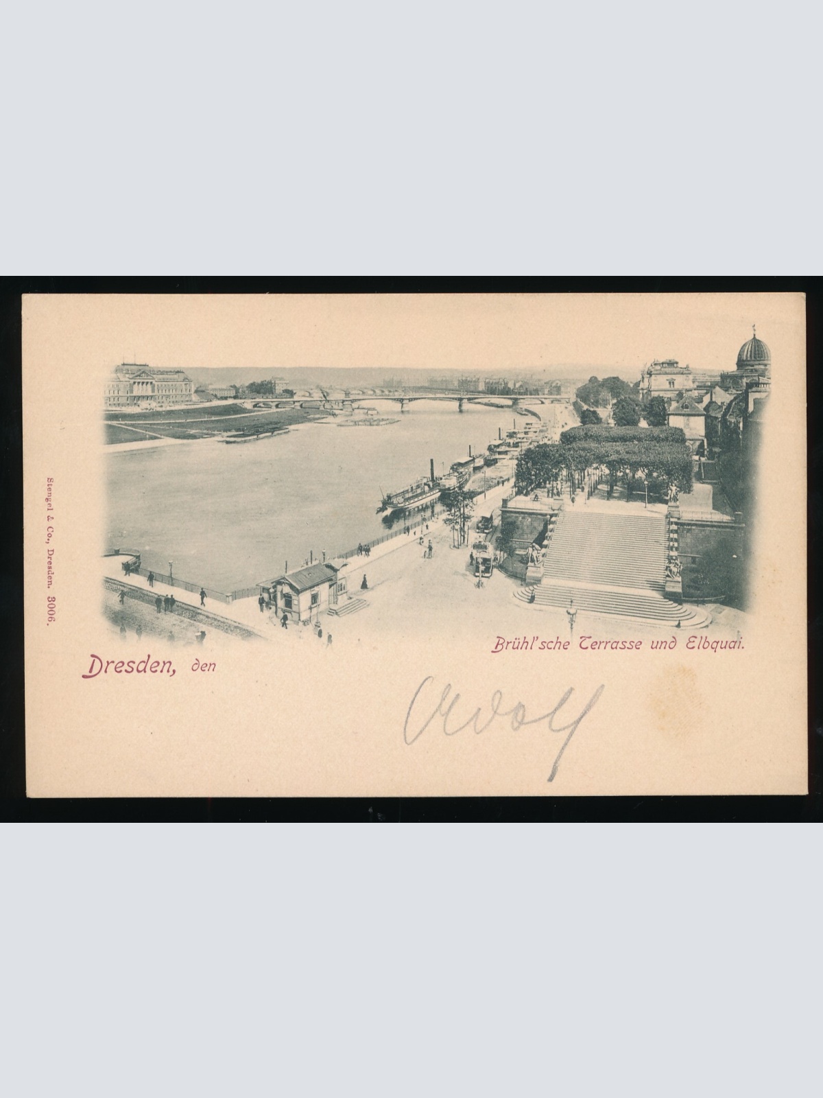 AK aus Dresden Brühls Terasse Sachsen (16)