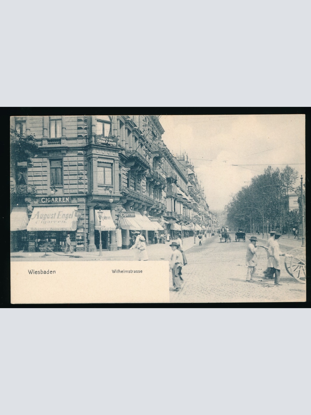 AK aus Wiesbaden Wilhelmstrasse Hessen (11)