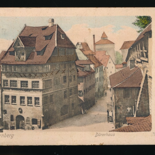 AK aus Nürnberg Dürerhaus Bayern (121)
