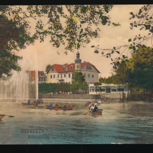 AK aus Bayreuth Röhrensee Bayern (103)