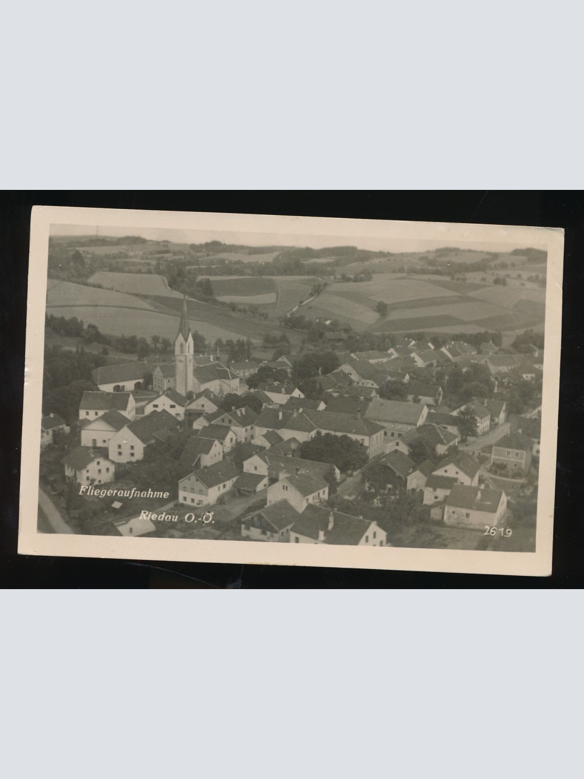 AK aus Riedau Fliegeraufnahme Oberösterreich (209)