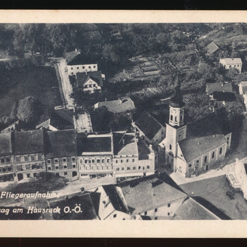 AK aus Haag am Hausruck Fliegeraufnahme Oberösterreich (412)