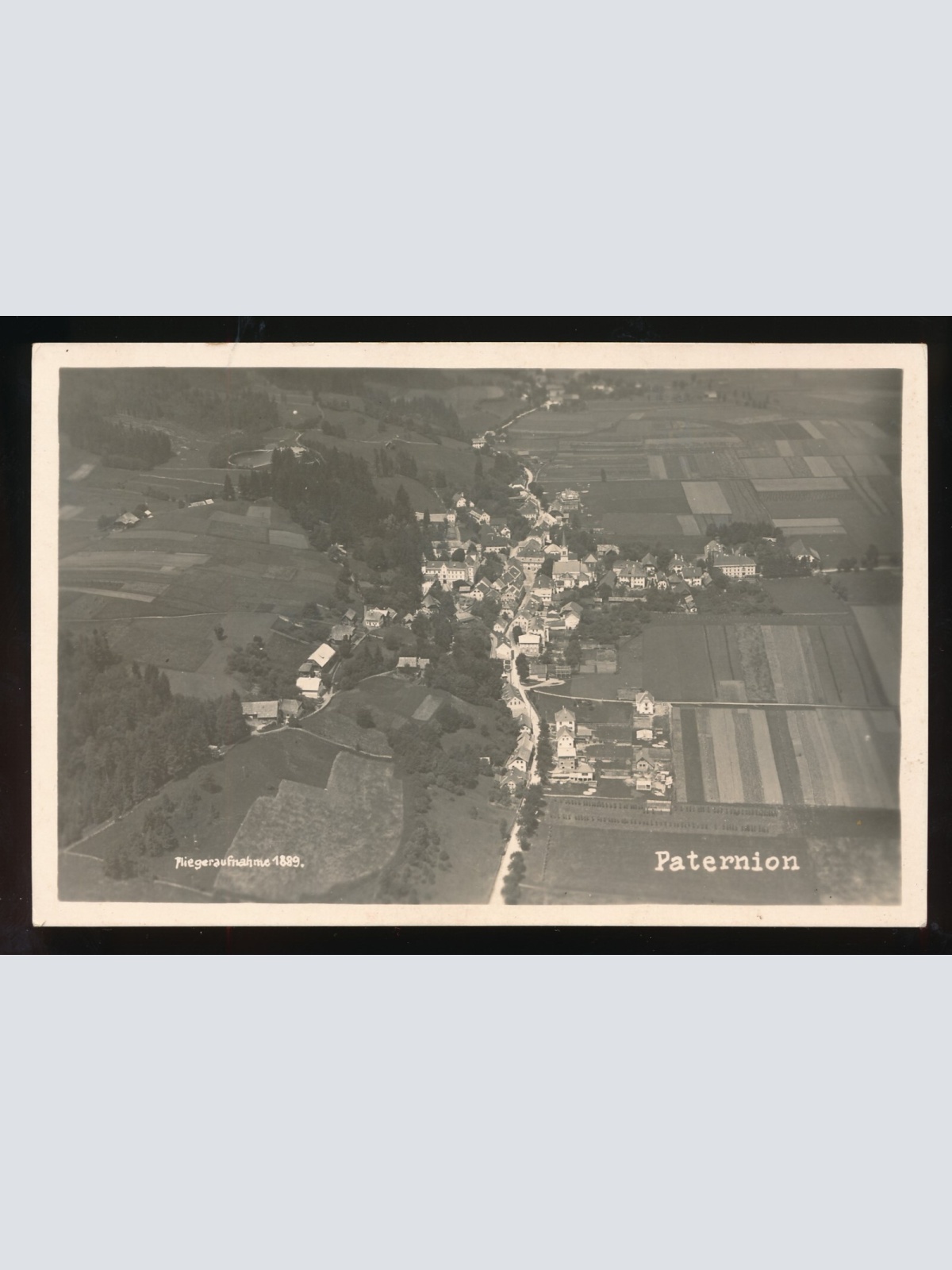 AK aus Paternion Fliegeraufnahme 1889. Kärnten Österreich (404)