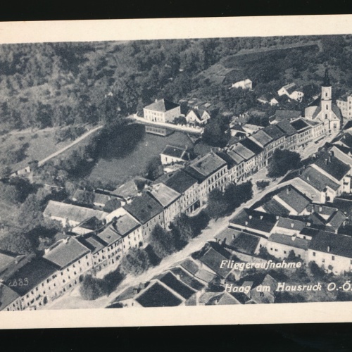 AK aus Haag am Hausruck Fliegeraufnahme Oberösterreich (411)