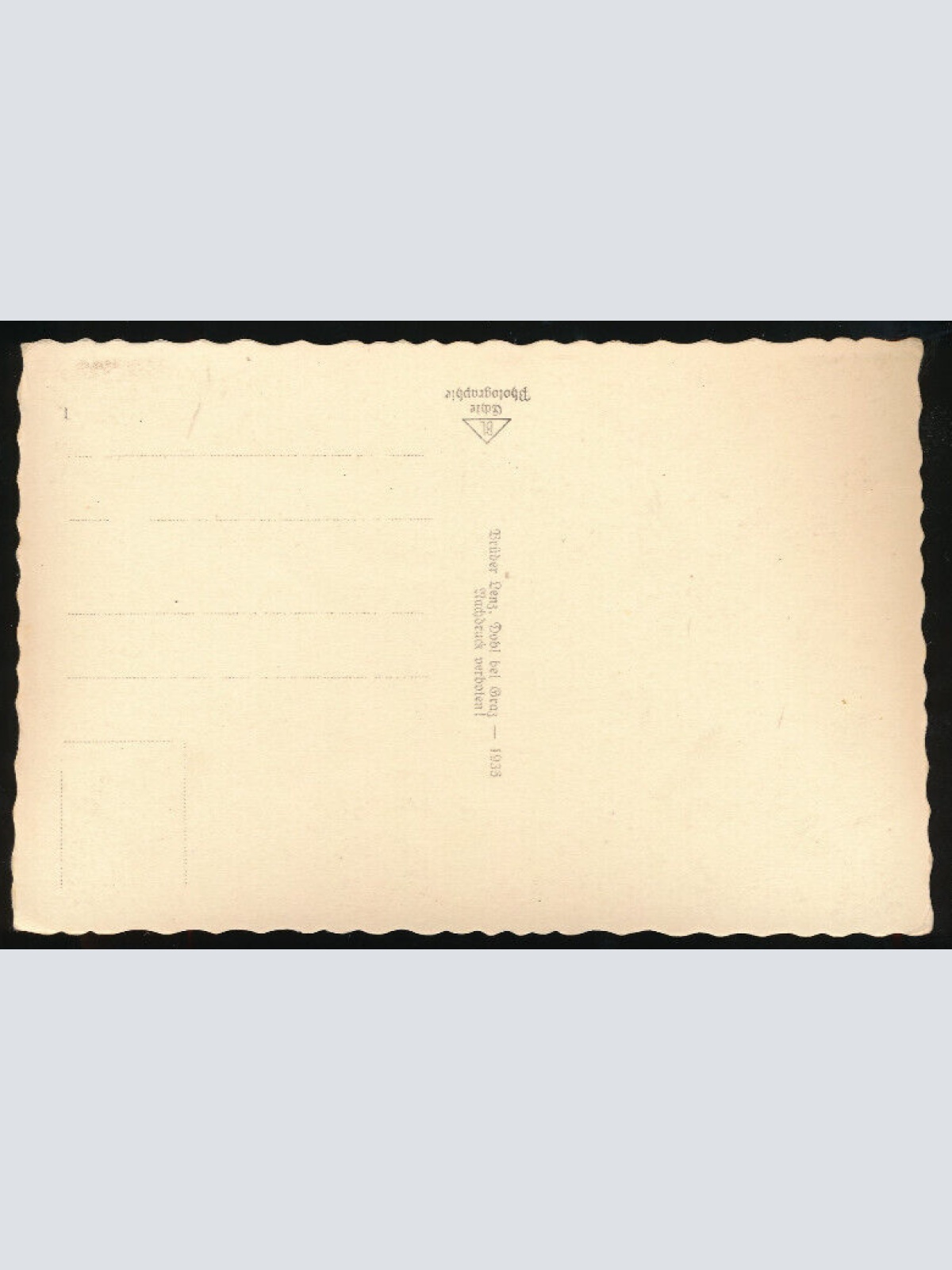 Winter-Karte aus Gosau Oberösterreich (945)