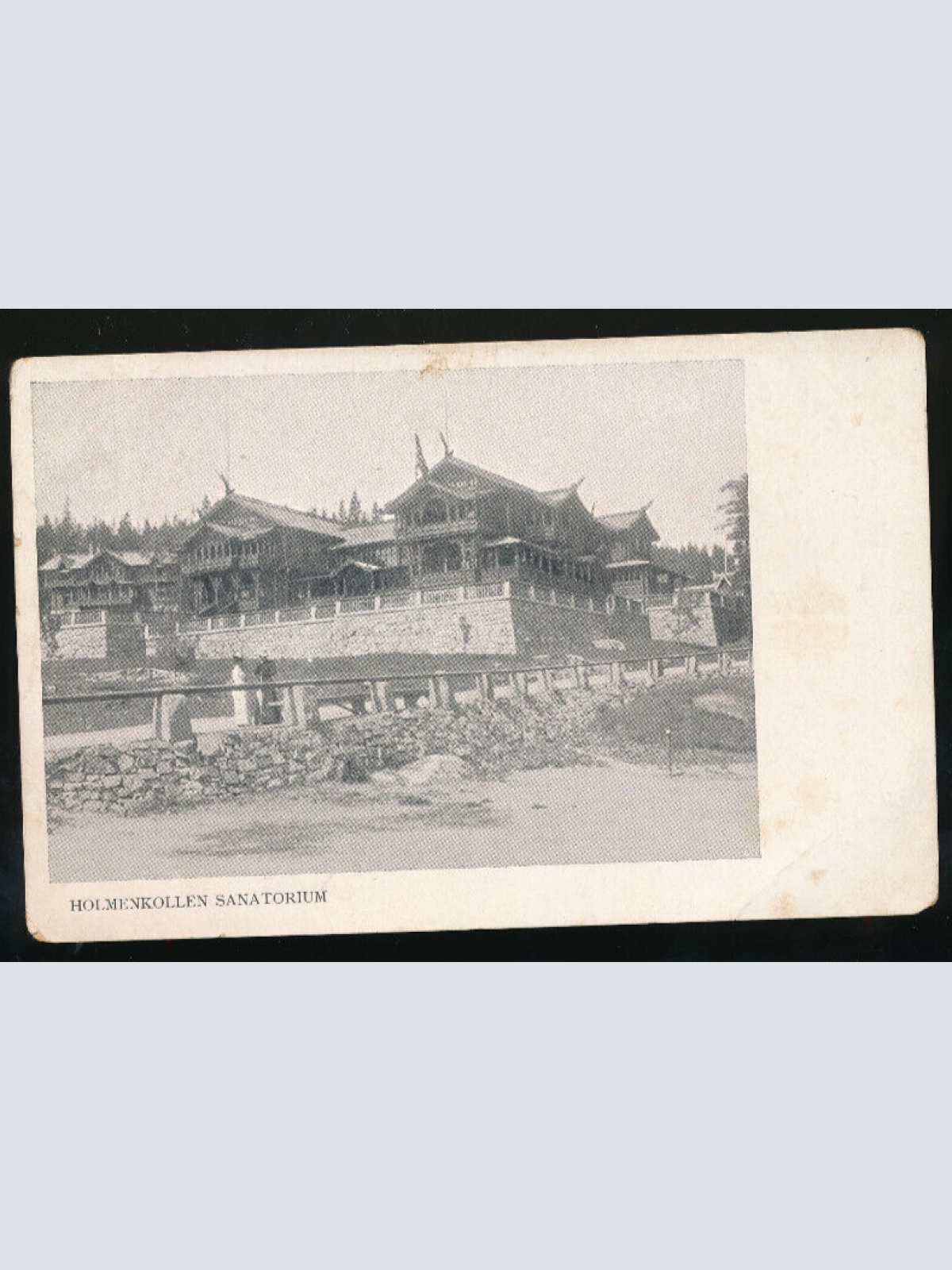 AK aus Holmenkollen Sanatorium Norwegen (925)