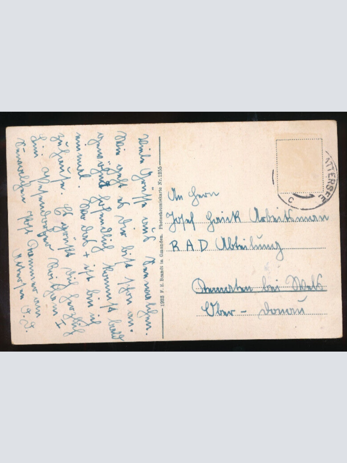 AK aus Kammer-Seewalchen am Attersee Oberösterreich (965)