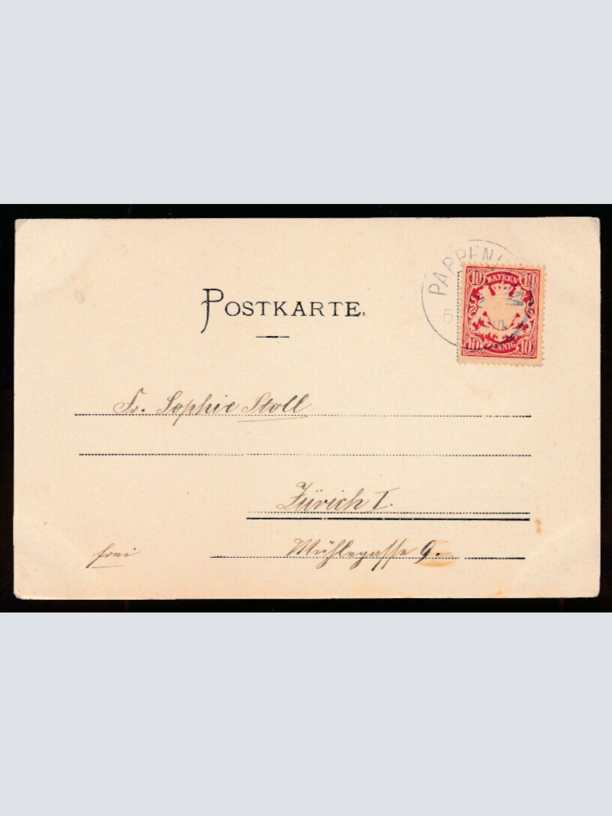 AK gruss aus Pappenheim Bayern (876)