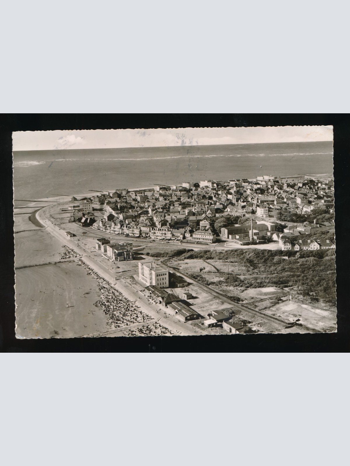 AK aus aus Norderney Niedersachsen Fliegeraufnahme (520)