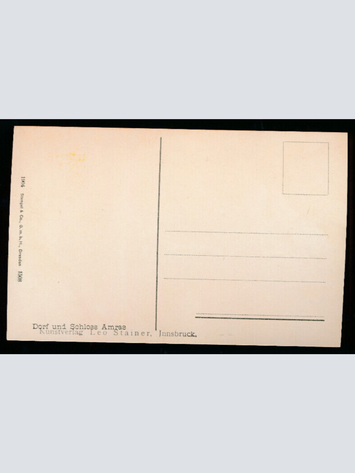 AK aus Tirol mit Dorf und Schloss Amras (948)