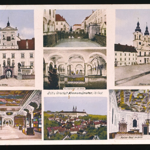 AK aus Kremsmünster Mehrbildkarte Oberösterreich (417)