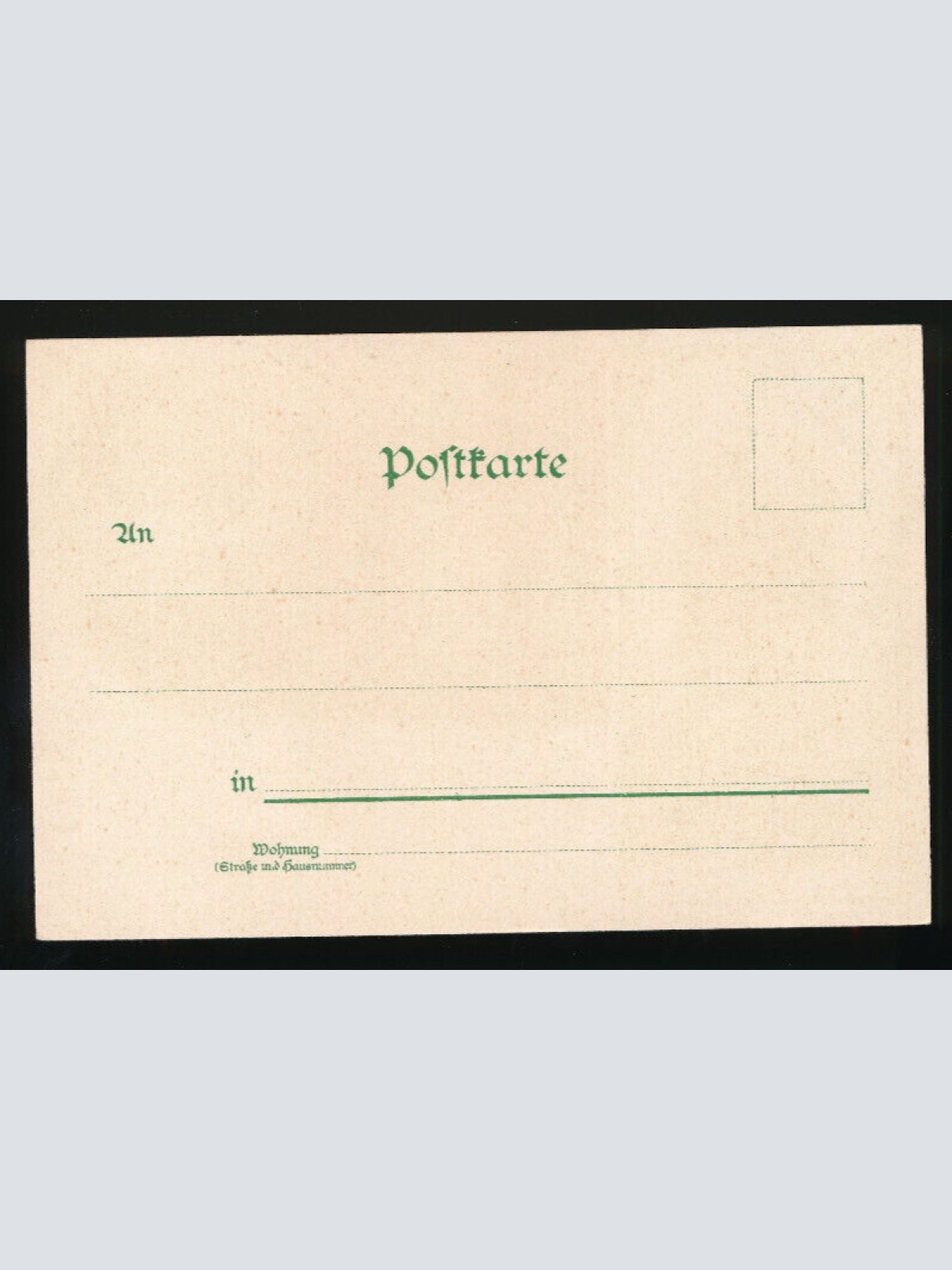 Litho-Karte aus Weimar im Goethe Haus Thüringen (83)