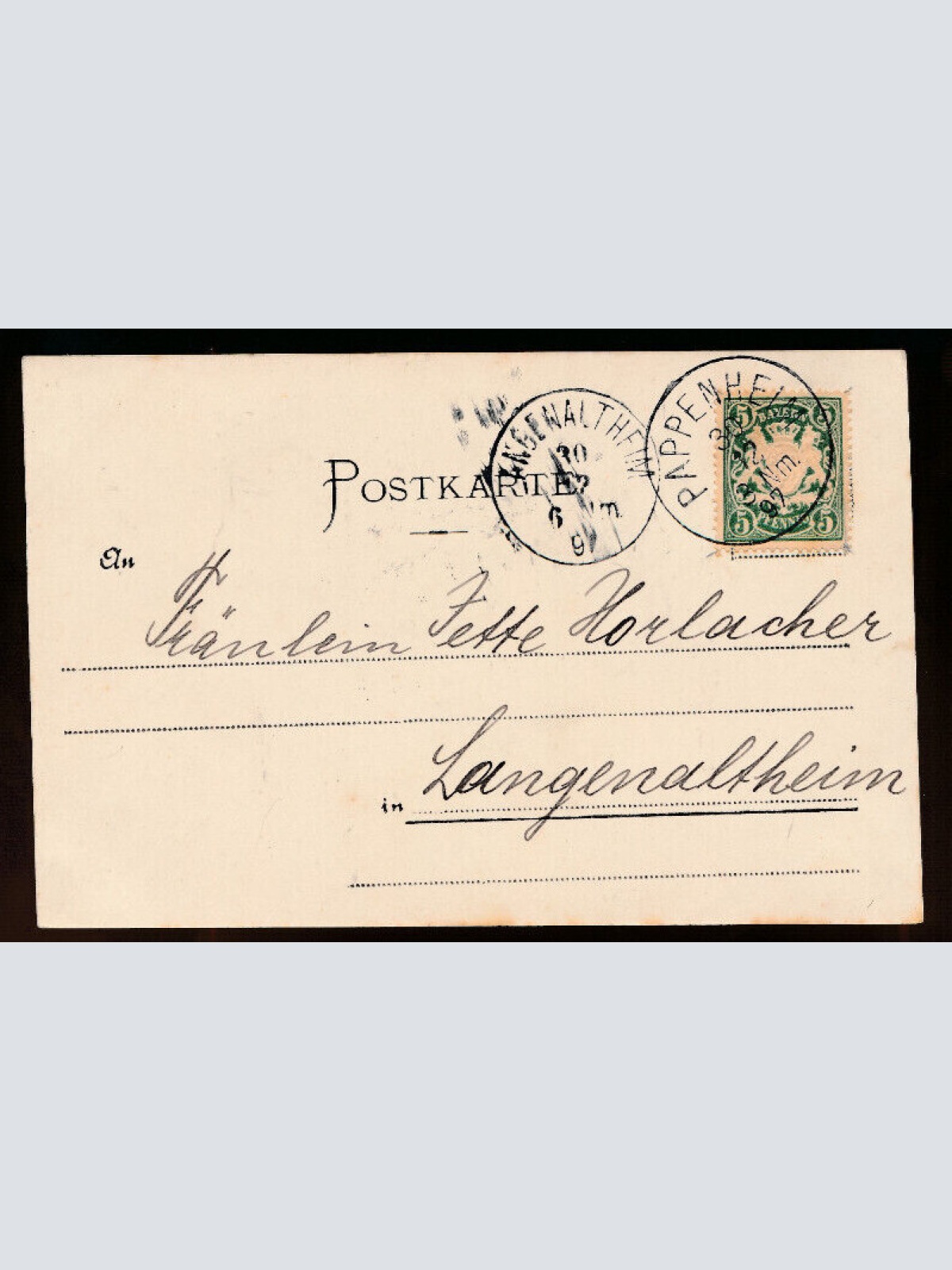 AK gruss aus Pappenheim Bayern Deutschland (439)