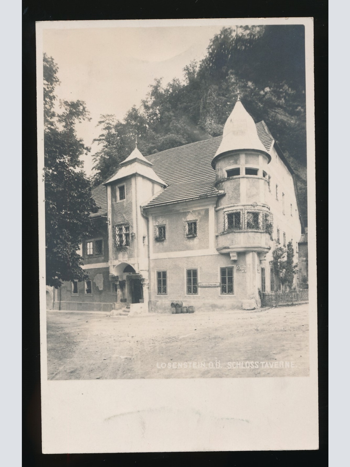 AK aus Losenstein mit Schloss Taverne Oberösterreich (229)