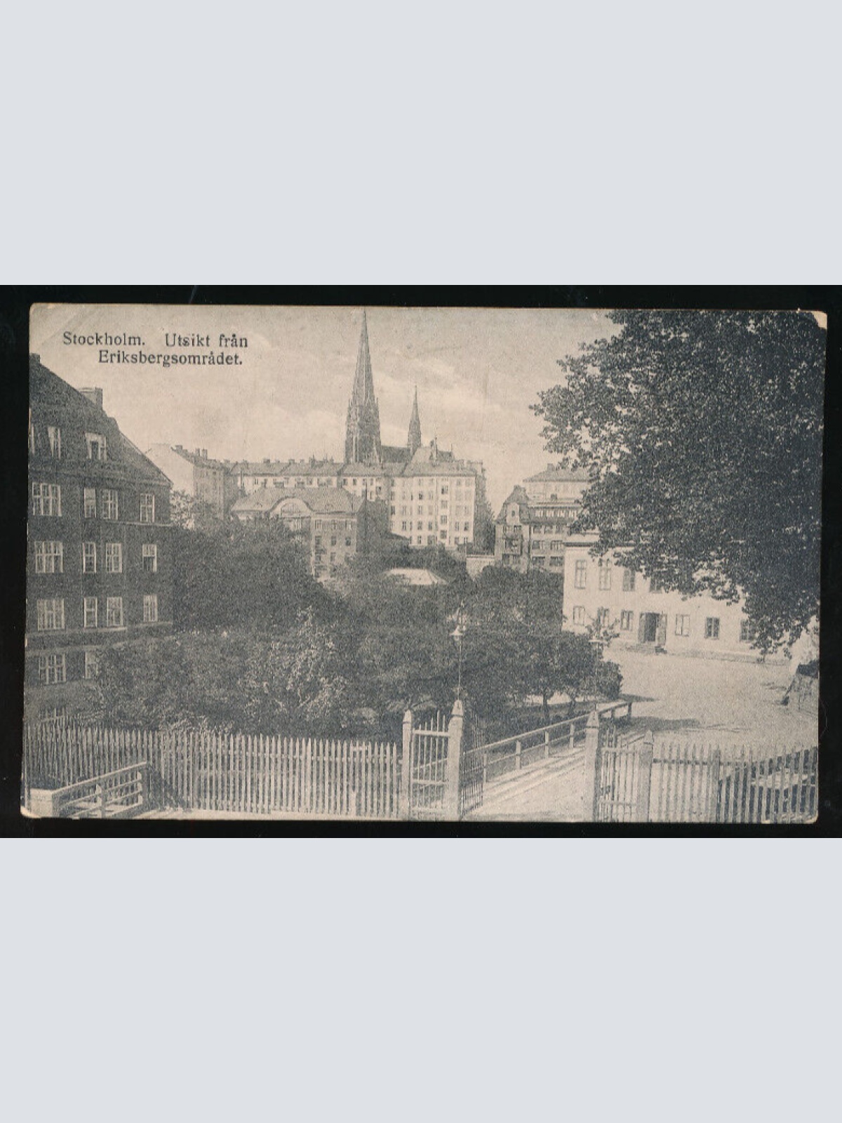 AK aus Stockholm Utsikt fran Eriksbergsomradet Schweden (922)