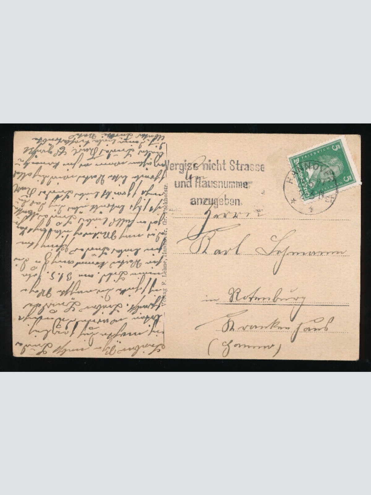 AK aus Hannover Niedersachsen mit Bahnhof Deutschland (482)