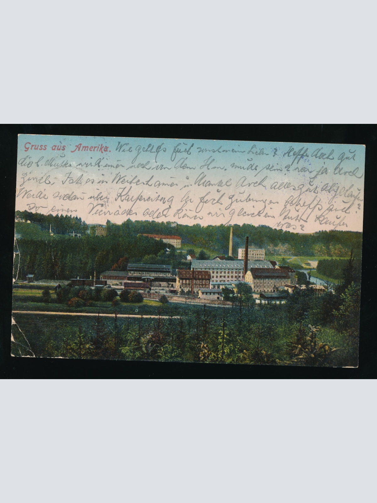 AK gruss aus Amerika Niedersachsen (477)