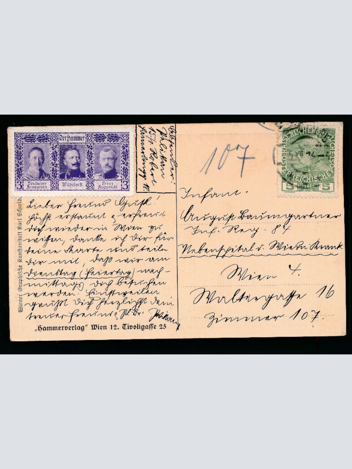 AK vom Otto Weddigen Kommandant des Unterseebootes U. 9. (361)