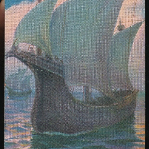 AK vom einem Englischen Kriegsschiff unter Eduard III. im Jahre 1335 (900)