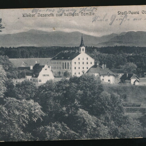 AK aus Stadl-Paura Kloster Nazareth zur Heiligen Familie Oberösterreich (1128)