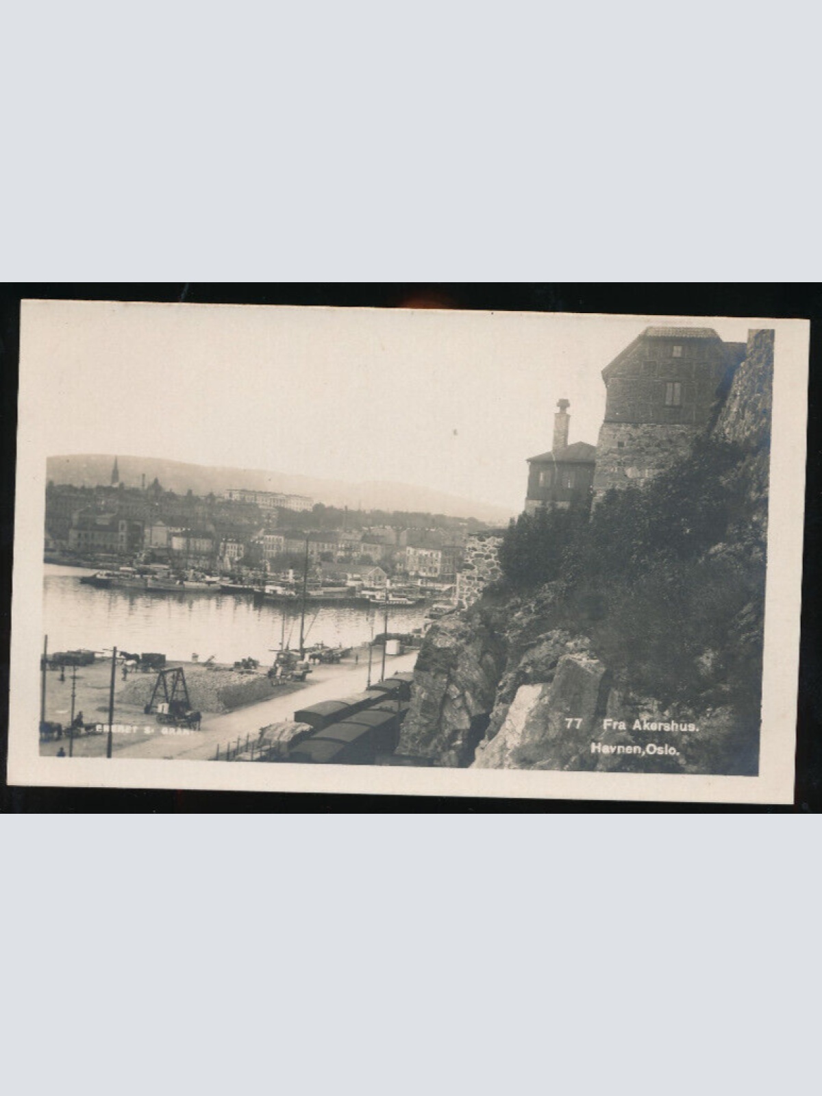 AK aus Oslo Fra Akershus Havnen Norwegen (1139)