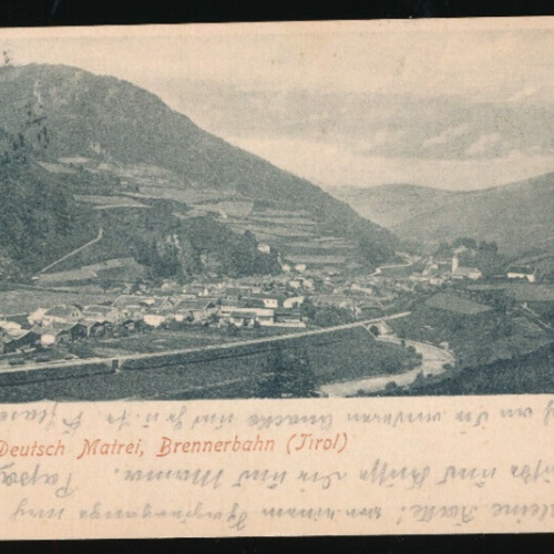 AK aus Matrei am Brenner Tirol (1040)
