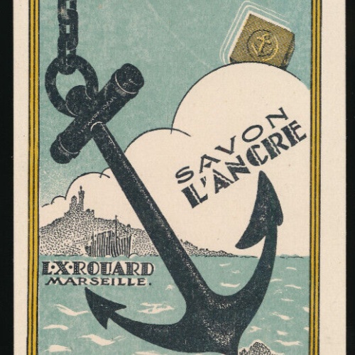 AK aus Marseille Savon L´Ancre - Anker Frankreich (1089)