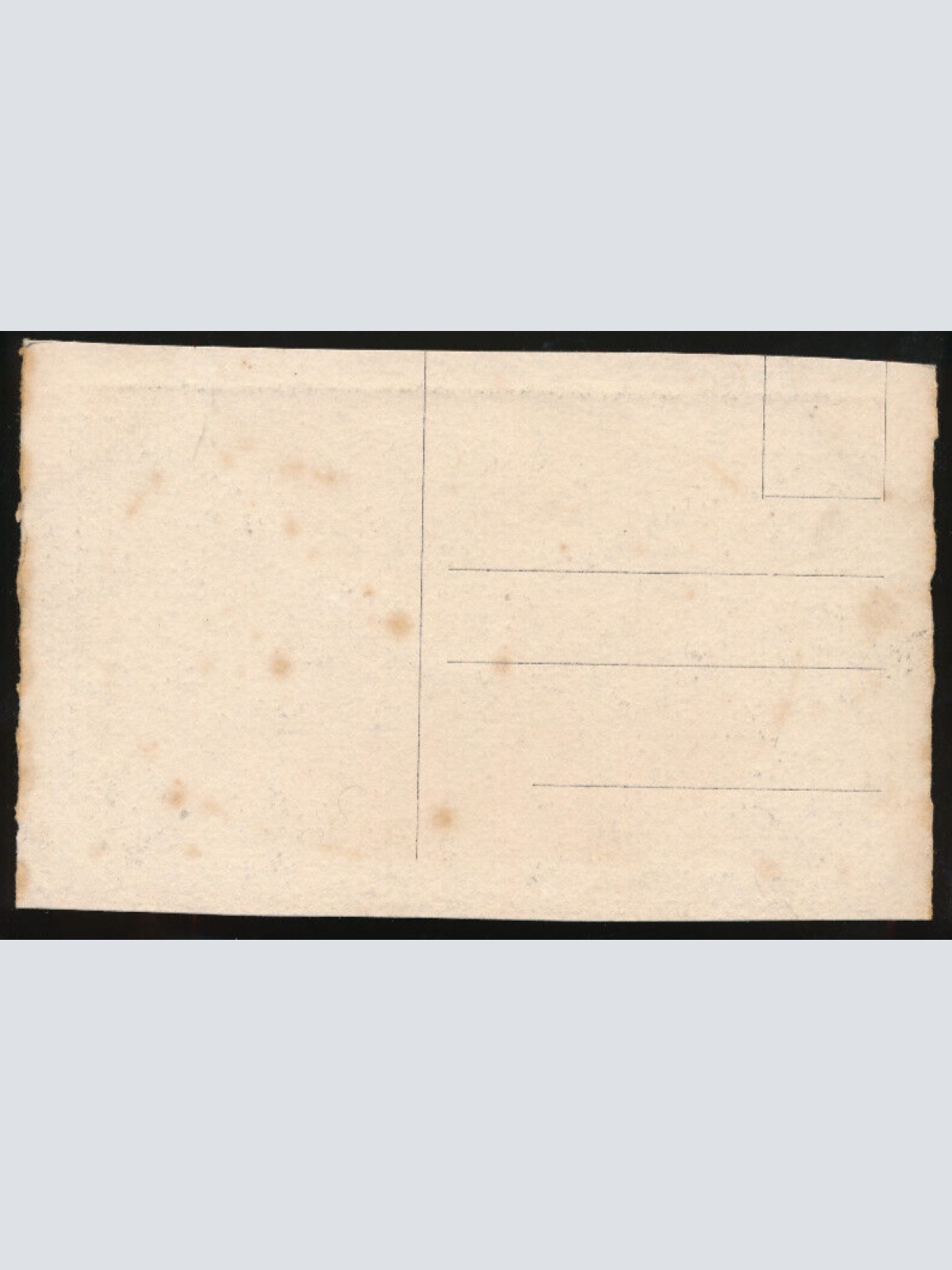 Radierungs-Karte aus Alt Weimar Thüringen (1074)