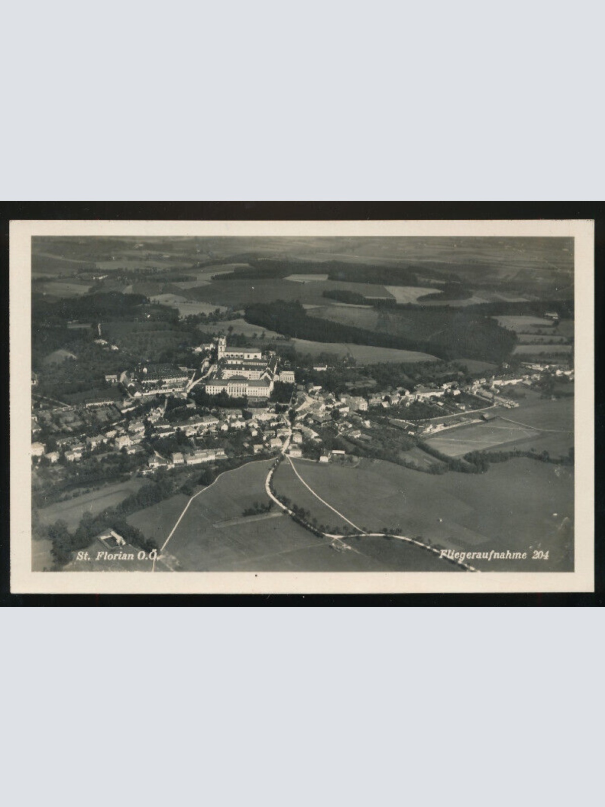 AK aus St.Florian Fliegeraufnahme Oberösterreich (1067)